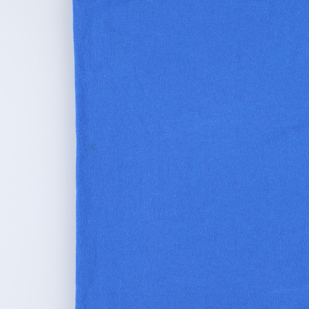 90'S Hanes HEAVYWEIGHT 50 cotton blue type Vintage Second Hand