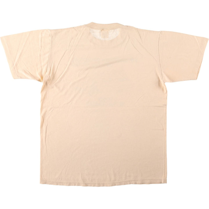 80'S Jerzees FORD Print T-Shirt, Made in USA, Men's Size L (approx.), Vintage cotton Beige type Vintage Second Hand