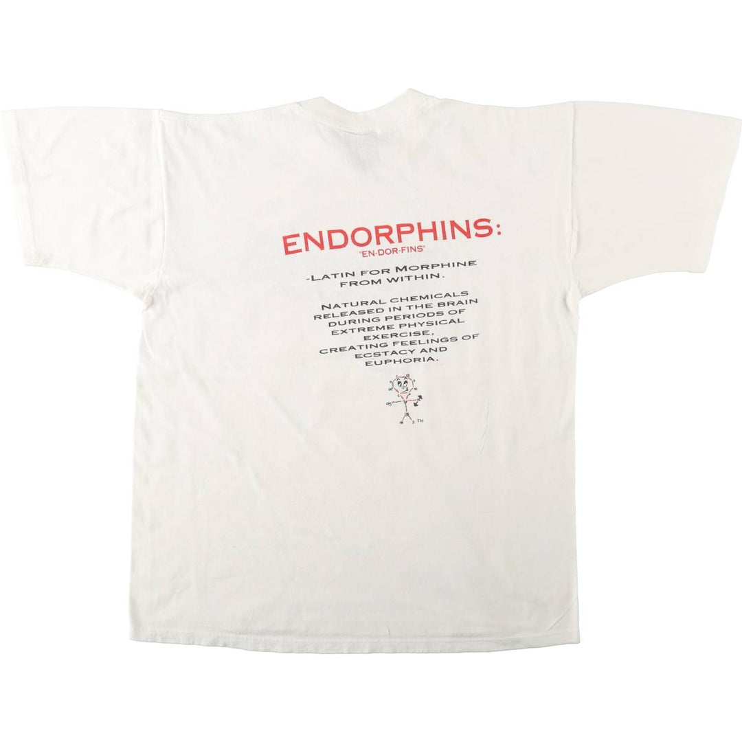 90'S SOFFE SOFFE'S Choice Print T-Shirt, Made in USA, Men's Size L (Equivalent), Vintage cotton white type Vintage Second Hand
