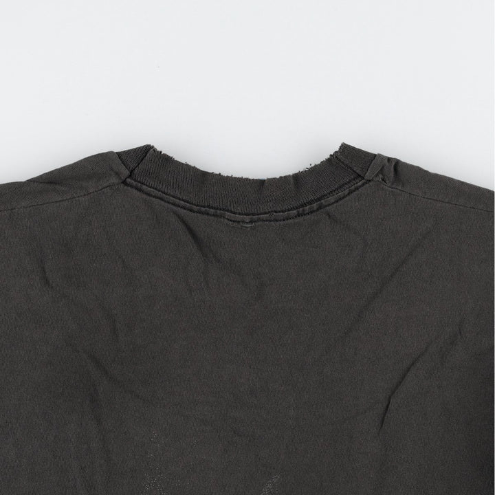90'S Fruit of the Loom Vietnam War Memorial Souvenir T-Shirt, Made in USA, Men's Size L (approx.), Vintage cotton black type Vintage Second Hand
