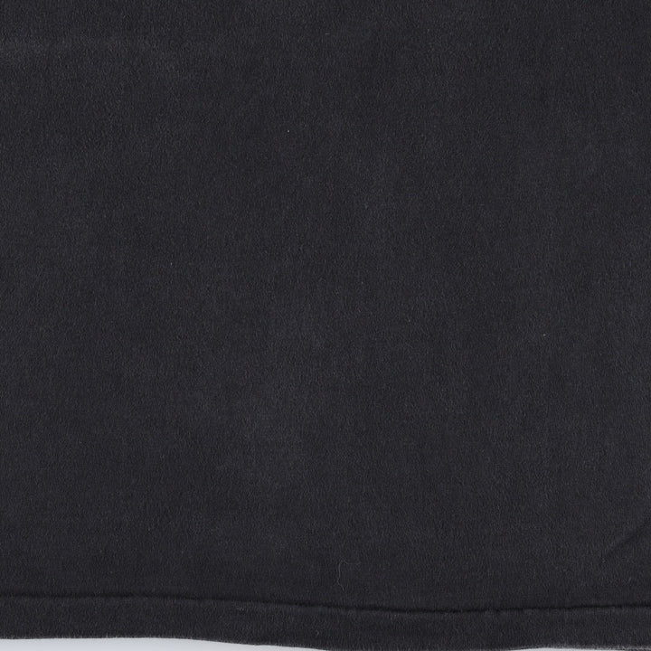 90'S Hanes BEEFY-T Advertising T-shirt Made in USA Men's XL Vintage cotton black type Vintage Second Hand