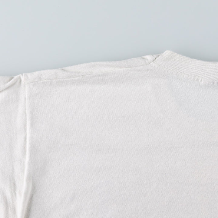 90'S Fruit of the Loom Animal T-Shirt, Made in Canada, Men's XL equivalent, Vintage cotton white type Vintage Second Hand
