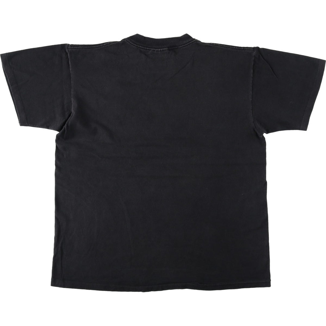 90'S ONEITA Souvenir T-shirt, Made in USA, Men's Size L (approx.), Vintage cotton black type Vintage Second Hand
