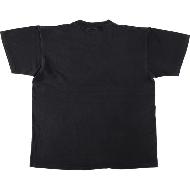 90'S ONEITA Souvenir T-shirt, Made in USA, Men's Size L (approx.), Vintage cotton black type Vintage Second Hand