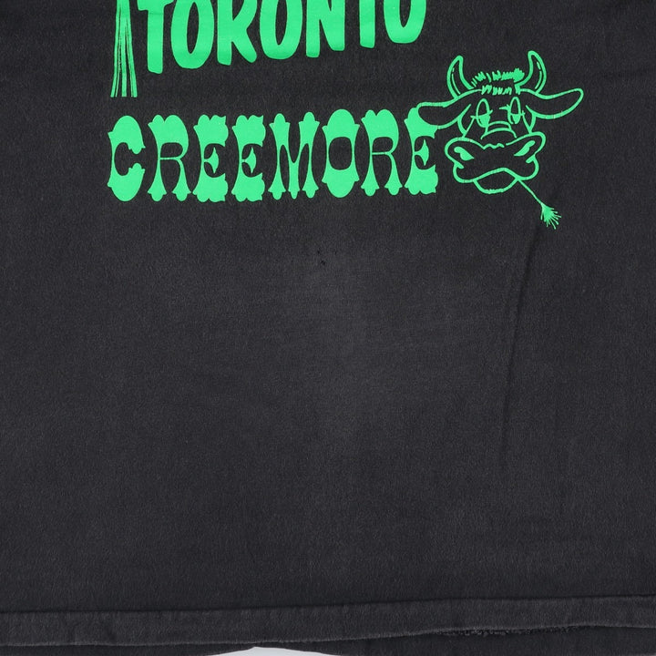 90'S ONEITA Souvenir T-shirt, Made in USA, Men's Size L (approx.), Vintage cotton black type Vintage Second Hand