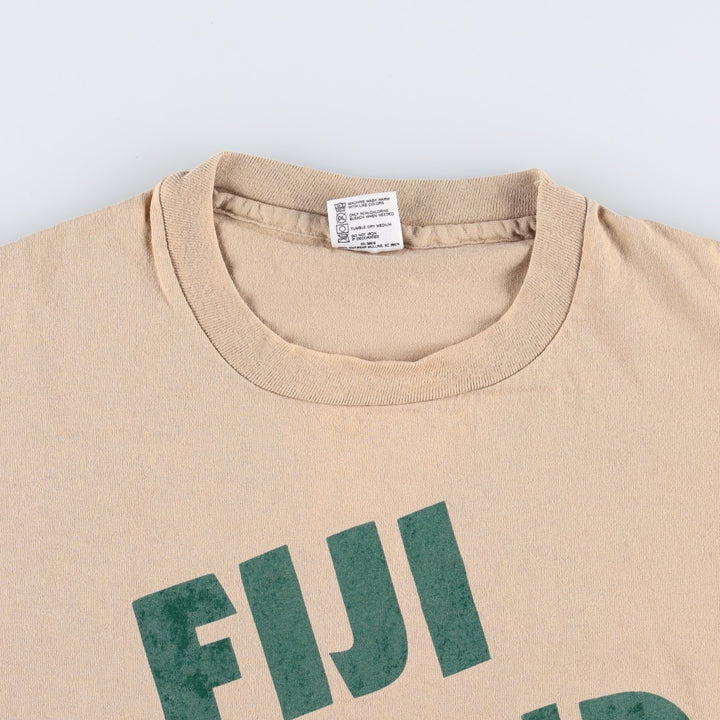 Anvil Photo T-Shirt, Made in USA, Men's XL (approx.) cotton beige type brown Vintage Second Hand