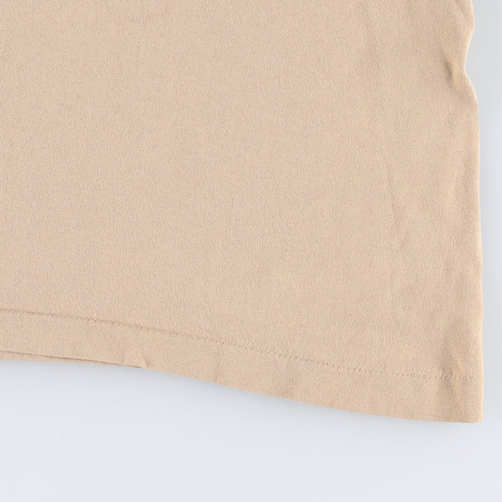 Anvil Photo T-Shirt, Made in USA, Men's XL (approx.) cotton beige type brown Vintage Second Hand