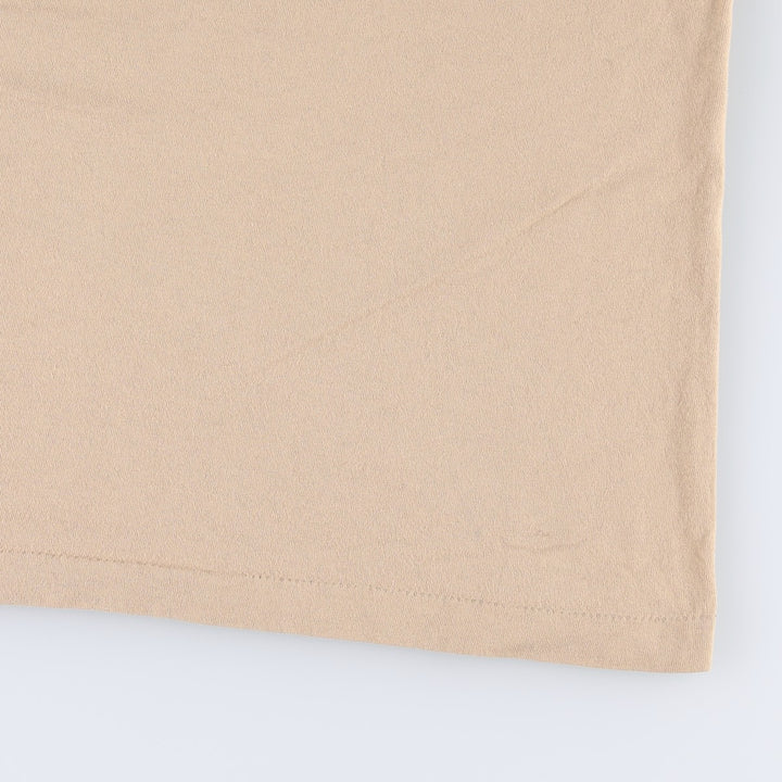 Anvil Photo T-Shirt, Made in USA, Men's XL (approx.) cotton beige type brown Vintage Second Hand