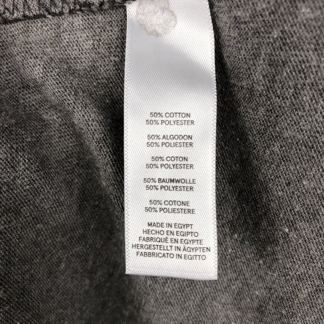 90'S ALTERNATEVE SPoT! Bagels by Perry advertising T-shirt, men's size S equivalent, vintage. unclear gray type Vintage Second Hand