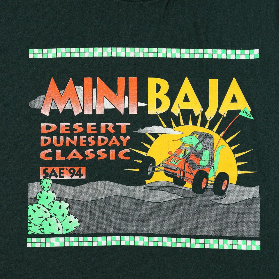 90'S Fruit of the Loom Best Printed T-shirt, Made in USA, Men's XL, Vintage cotton Green type dark green Vintage Second Hand