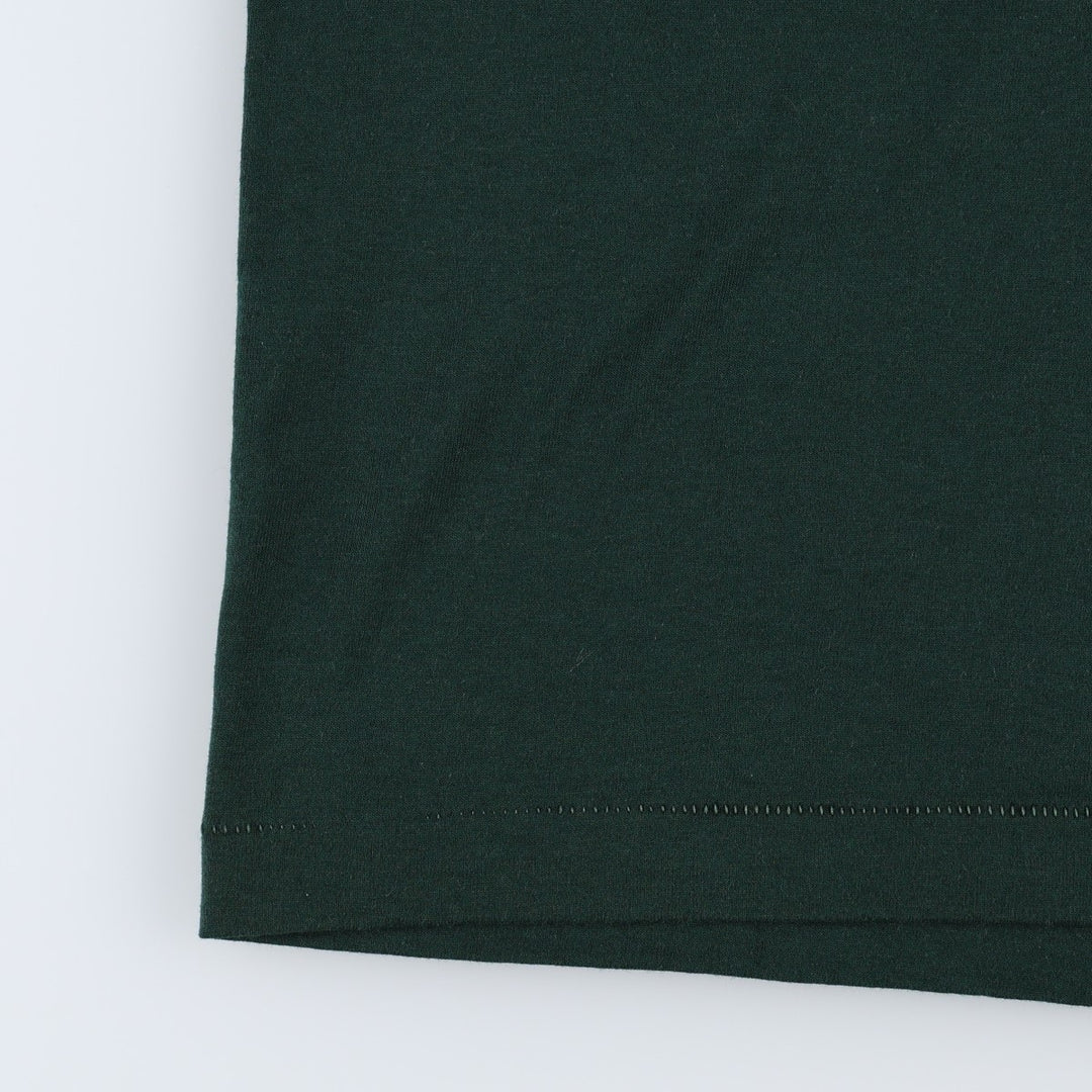 90'S Fruit of the Loom Best Printed T-shirt, Made in USA, Men's XL, Vintage cotton Green type dark green Vintage Second Hand