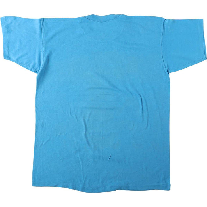 TOPHALF Printed T-Shirt, Men's XL (approx.) unclear Blue type light blue Vintage Second Hand