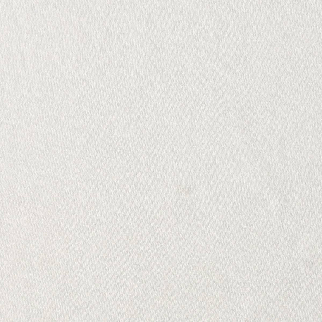 90'S Fruit of the Loom printed T-shirt, made in the USA, men's XL size, vintage cotton white type Vintage Second Hand