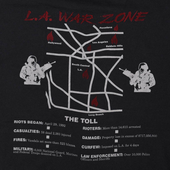 90'S Screen Stars Best Printed T-shirt Made in USA Men's XL Vintage cotton black type Vintage Second Hand
