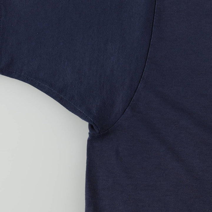 90'S Vintage Fruit of the Loom Vest Print T-Shirt, Men's XXL unclear navy blue type Vintage Second Hand