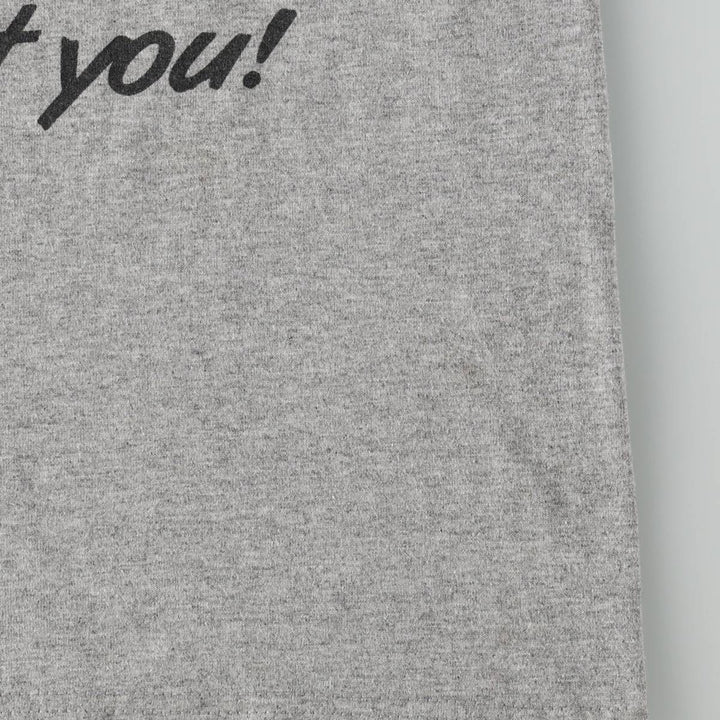2000'S Fruit of the Loom Best Print T-Shirt, Made in USA, Men's XL cotton gray type Vintage Second Hand