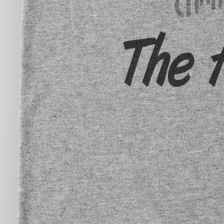 2000'S Fruit of the Loom Best Print T-Shirt, Made in USA, Men's XL cotton gray type Vintage Second Hand