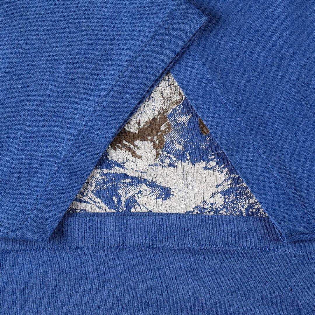 Hanes printed t-shirt, men's size XL. unclear blue type Vintage Second Hand