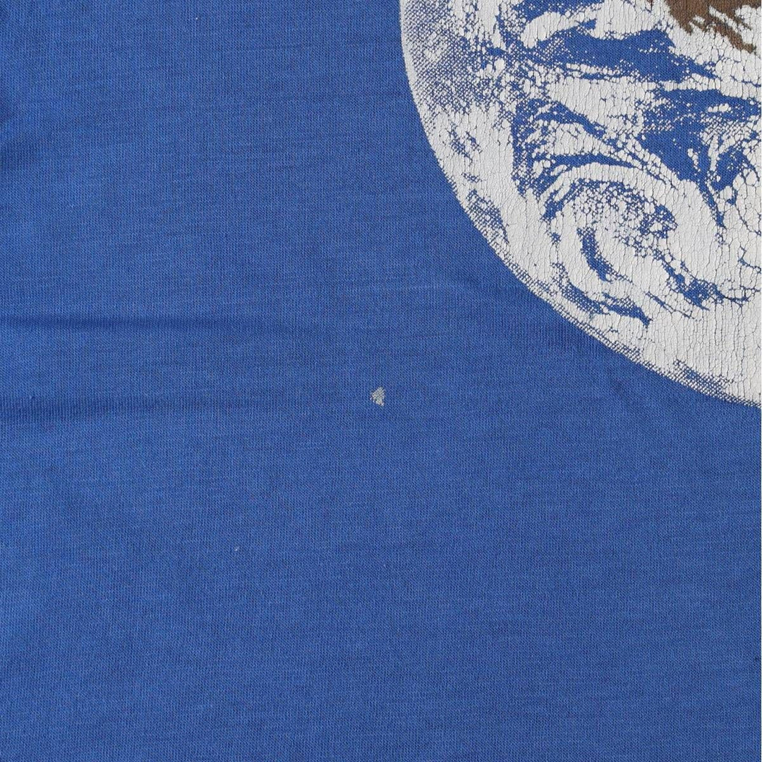 Hanes printed t-shirt, men's size XL. unclear blue type Vintage Second Hand
