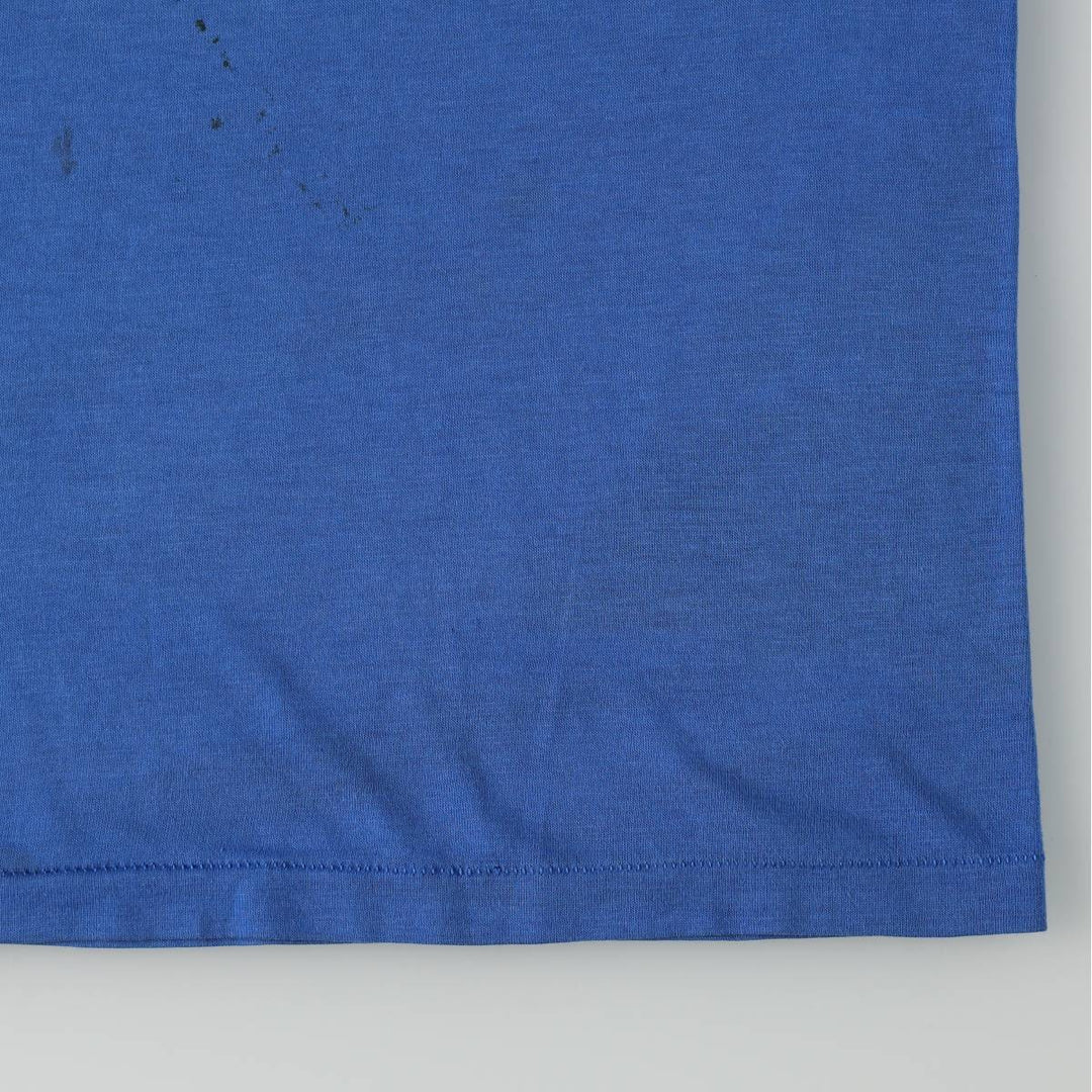 Hanes printed t-shirt, men's size XL. unclear blue type Vintage Second Hand