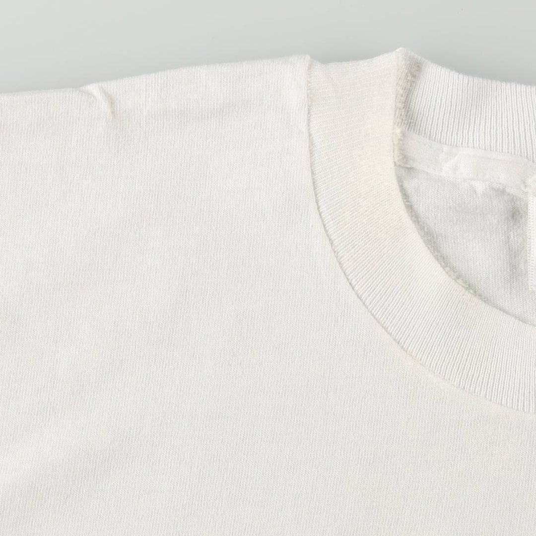 90'S Fruit of the Loom printed T-shirt, made in the USA, men's XXL, vintage cotton white type Vintage Second Hand