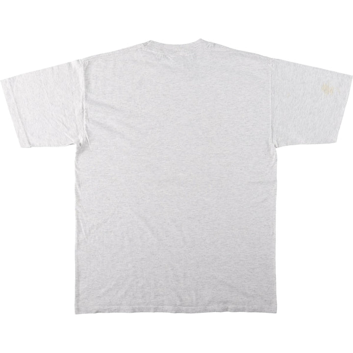 90'S Cal Cru Print T-Shirt, Made in USA, Men's XL equivalent, Vintage cotton white type Vintage Second Hand