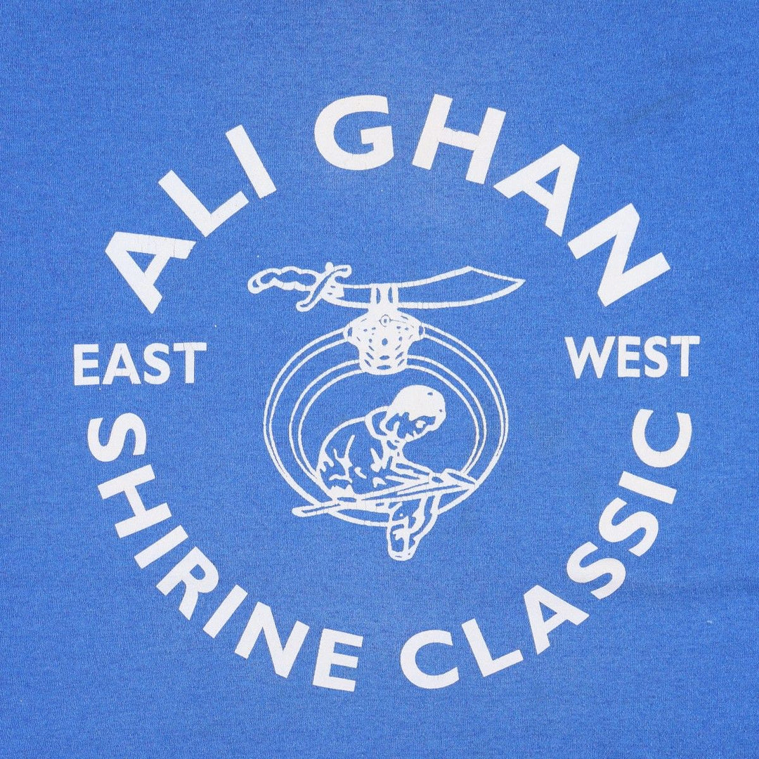 90'S Fruit of the Loom Best Printed T-shirt, Made in USA, Men's XL, Vintage cotton blue type Vintage Second Hand