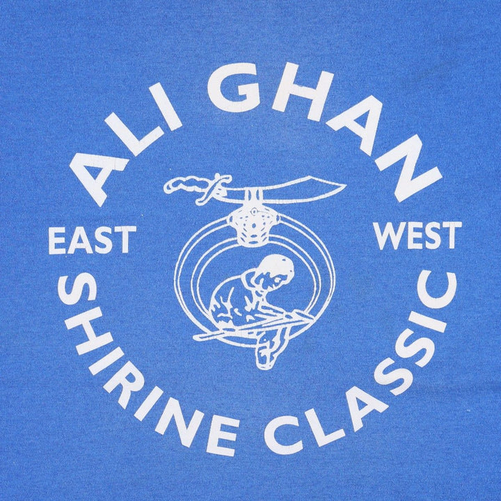 90'S Fruit of the Loom Best Printed T-shirt, Made in USA, Men's XL, Vintage cotton blue type Vintage Second Hand