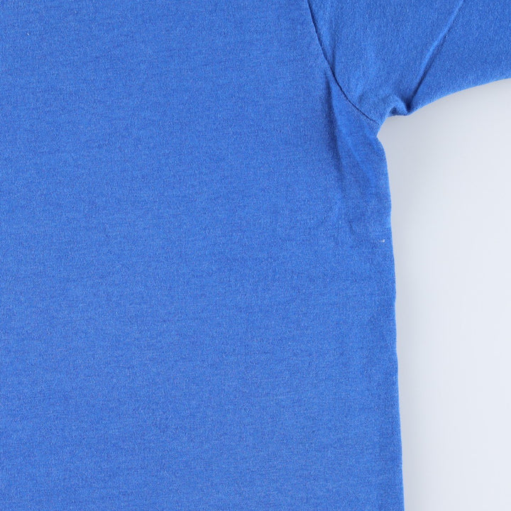 90'S Fruit of the Loom Best Printed T-shirt, Made in USA, Men's XL, Vintage cotton blue type Vintage Second Hand