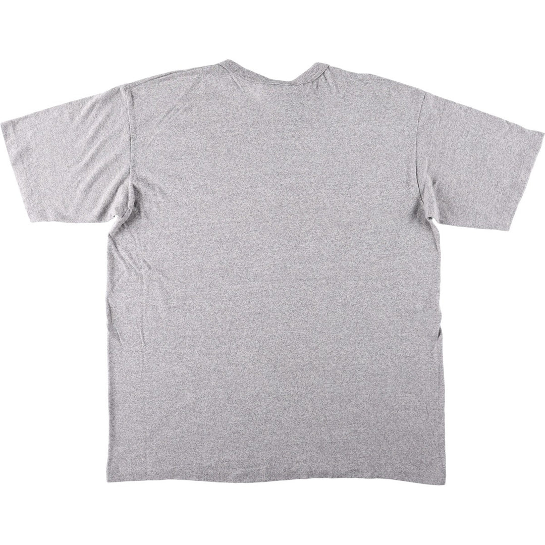 80'S US Army Military Print T-Shirt, Made in USA, Men's XXL equivalent, Vintage cotton gray type Vintage Second Hand