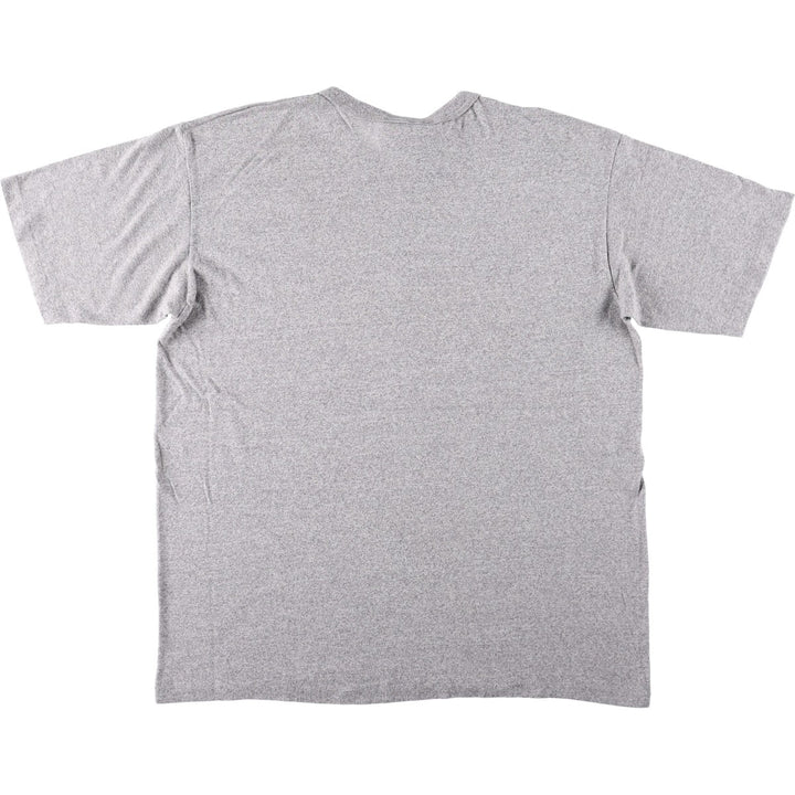 80'S US Army Military Print T-Shirt, Made in USA, Men's XXL equivalent, Vintage cotton gray type Vintage Second Hand