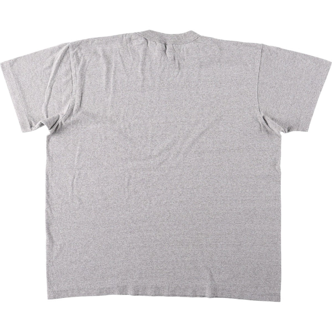 80'S US Army Military Print T-Shirt, Made in USA, Men's Size M (Equivalent), Vintage cotton gray type Vintage Second Hand
