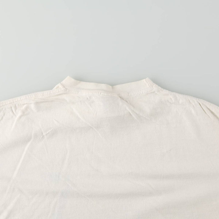 80'S GRAVITY GRAPHICS Print T-Shirt, Made in USA, Men's Size L (Equivalent), Vintage cotton white type Vintage Second Hand