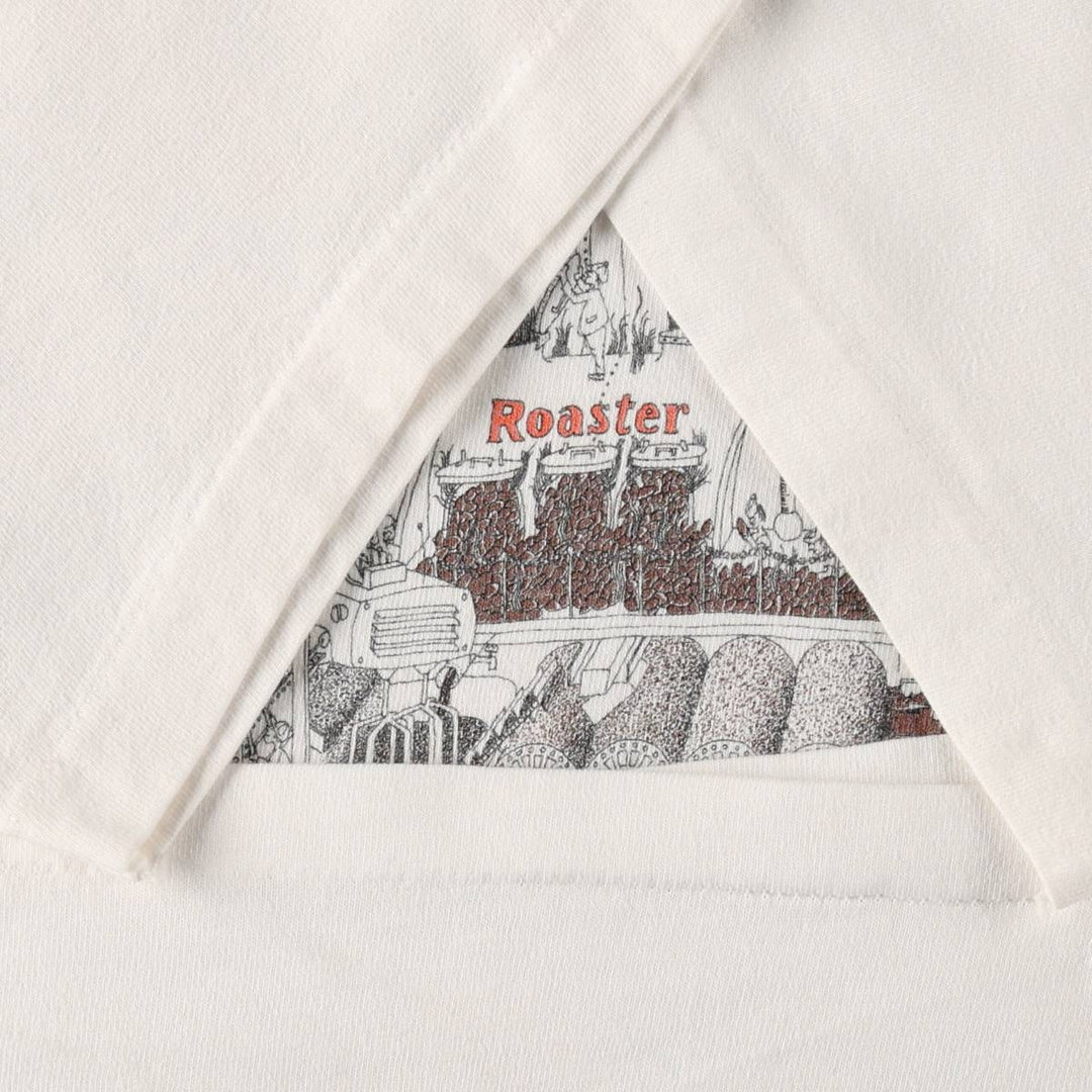 90'S Hanes The Hershey Company Print T-Shirt, Made in USA, Men's Size M (approx.), Vintage cotton white type Vintage Second Hand