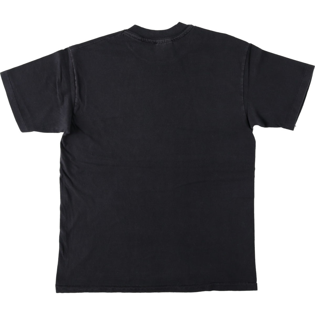 90'S Hanes BEEFY-T Art T-Shirt, Made in USA, Men's Size M (Equivalent), Vintage cotton black type Vintage Second Hand