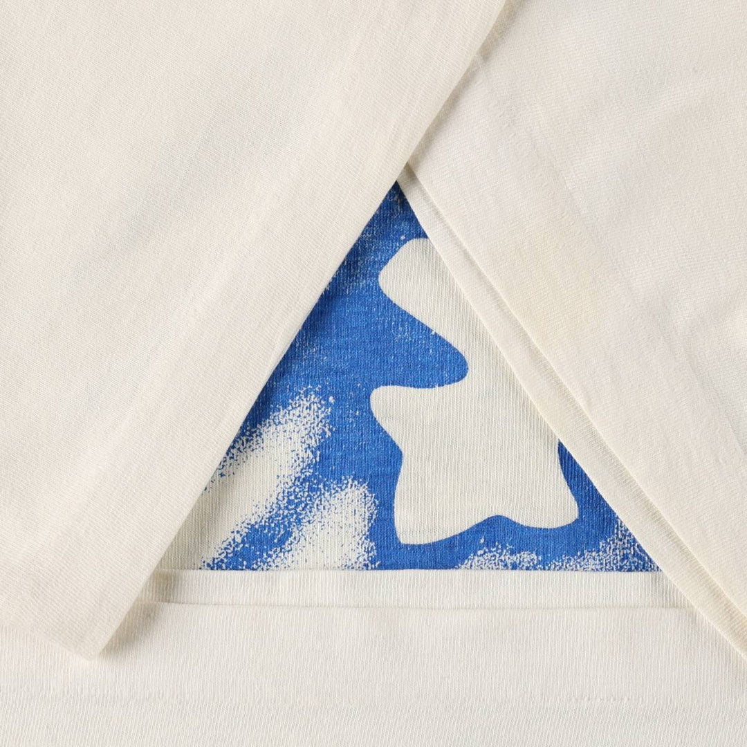 Printed T-shirt, men's size XL unclear white type Vintage Second Hand