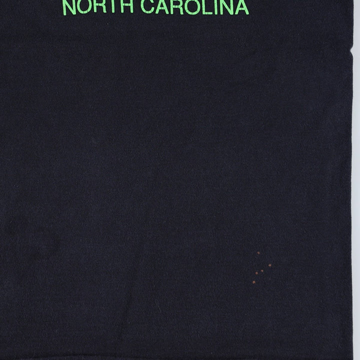 80'S Sherry's BEST Print T-Shirt, Made in USA, Men's XL equivalent, Vintage cotton black type Vintage Second Hand