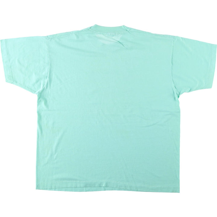 90'S Screen Stars Pine Mountain Wild Animal Park Advertising T-Shirt, Made in USA, Men's XL equivalent. cotton Mint green Vintage Second Hand