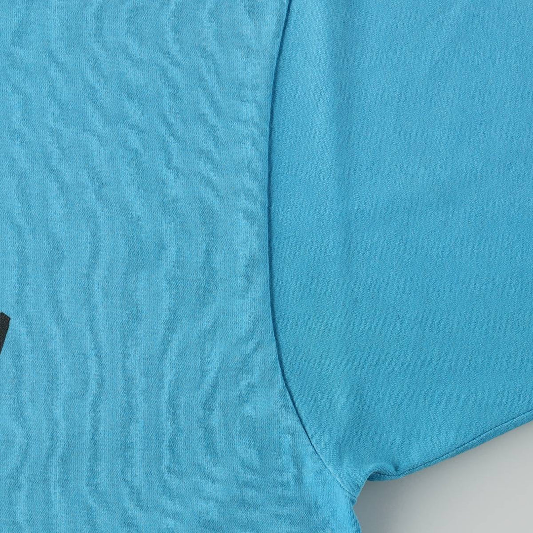 90'S Screen Stars Best Dog Print T-Shirt, Made in USA, Men's Size L (approx.), Vintage cotton Blue type light blue Vintage Second Hand