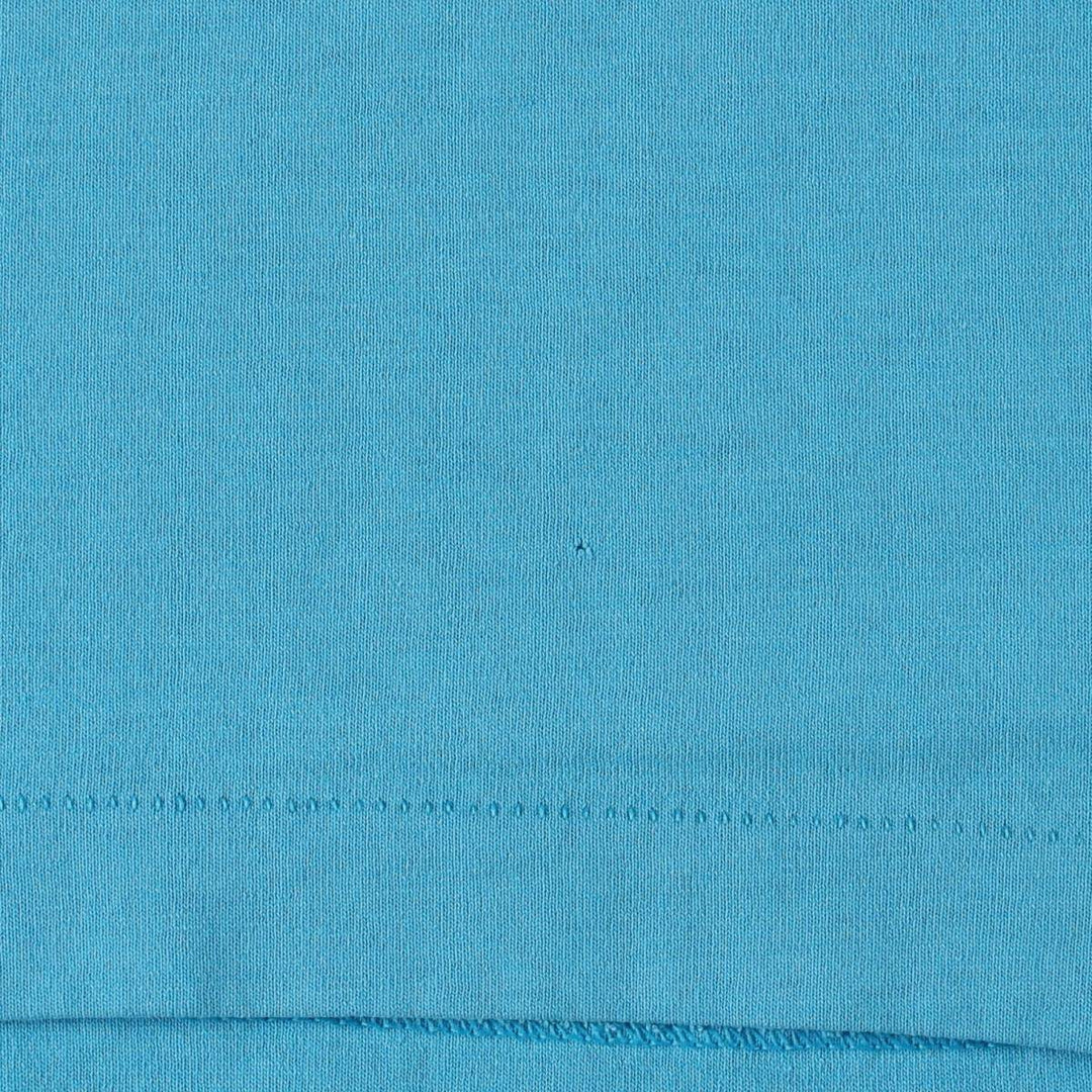90'S Screen Stars Best Dog Print T-Shirt, Made in USA, Men's Size L (approx.), Vintage cotton Blue type light blue Vintage Second Hand