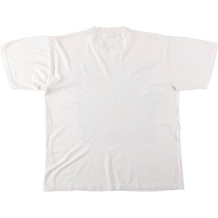 90s-00'S Caribbean T's souvenir T-shirt, women's size XL equivalent. cotton white type Vintage Second Hand