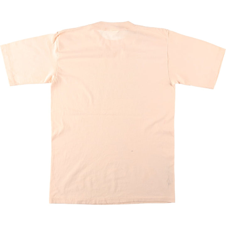 90'S ONEITA College T-shirt, Made in USA, Men's Size L (approx.), Vintage cotton orange type Vintage Second Hand