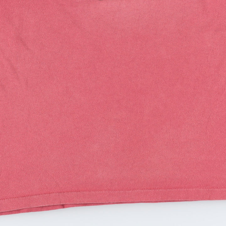 90'S Anvil KAVU Short-Sleeve Logo T-Shirt, Made in USA, Men's Size L (Equivalent), Vintage cotton pink type Vintage Second Hand
