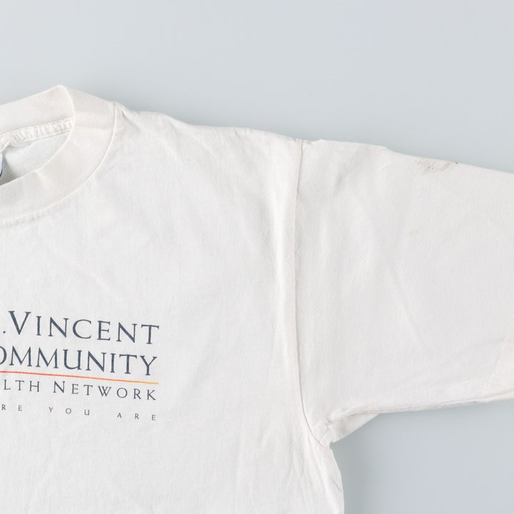 90'S All Sport Print T-shirt, Made in USA, Men's L size, Vintage cotton white type Vintage Second Hand