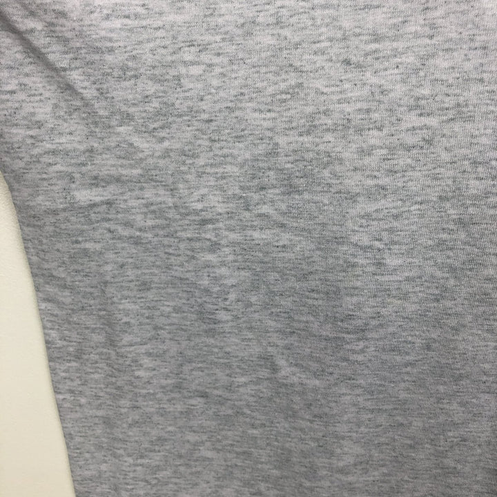 Fruit of the Loom BEST Print T-Shirt, Men's Size L (approx.), Vintage cotton gray type Vintage Second Hand