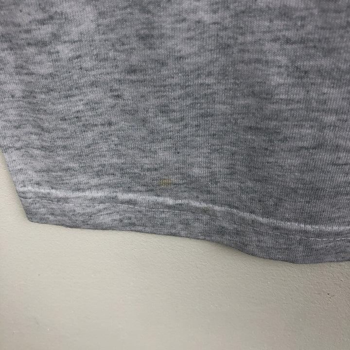 Fruit of the Loom BEST Print T-Shirt, Men's Size L (approx.), Vintage cotton gray type Vintage Second Hand