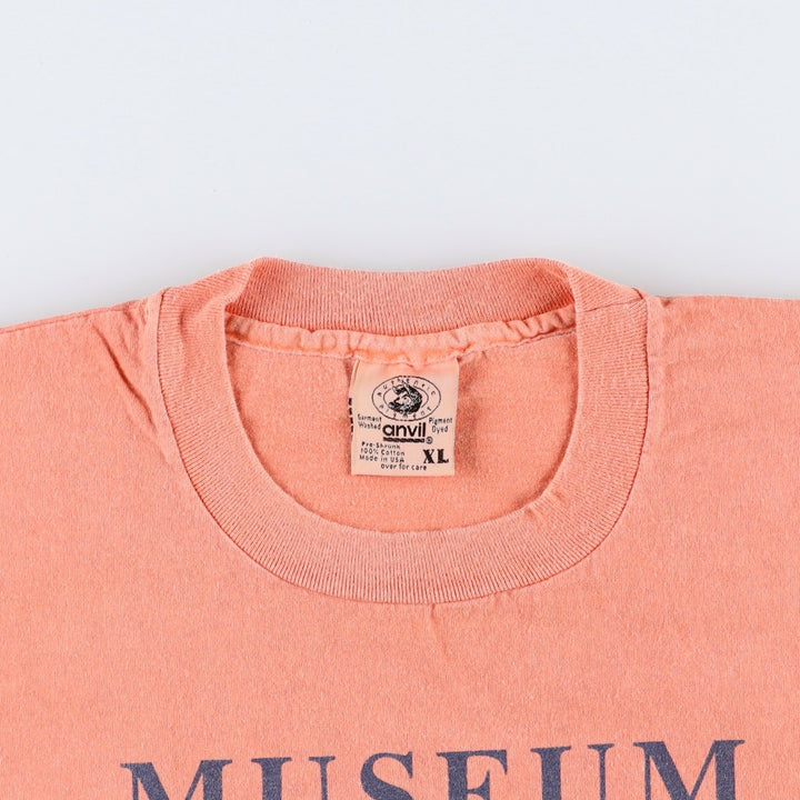 90'S Anvil Advertising T-Shirt, Made in USA, Men's XL, Vintage cotton red type Vintage Second Hand