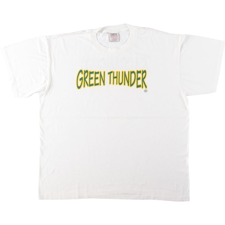 90's ONEITA POWER cotton white type Vintage Second Hand