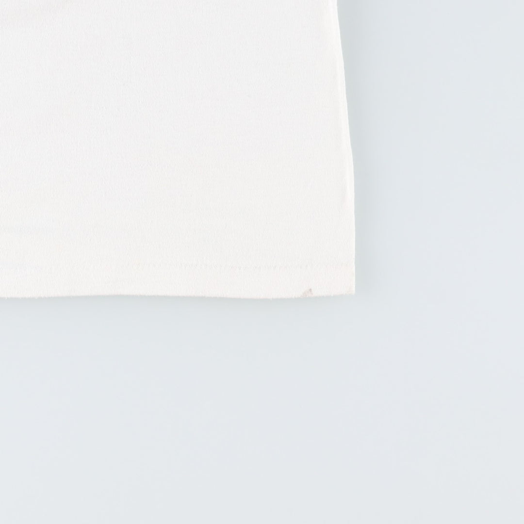 90's ONEITA POWER cotton white type Vintage Second Hand