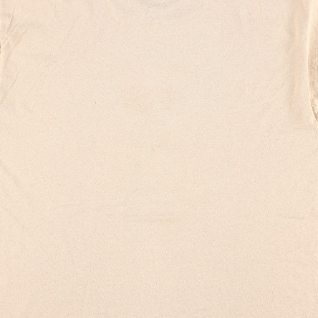 90'S Screen Stars Best Eagle Pattern Print T-Shirt, Made in USA, Men's XL equivalent, Vintage cotton Beige type Vintage Second Hand